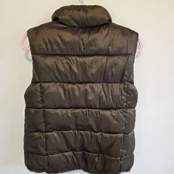 Mayoral Olive Quilted Puffer Vest - Picture 2 of 7
